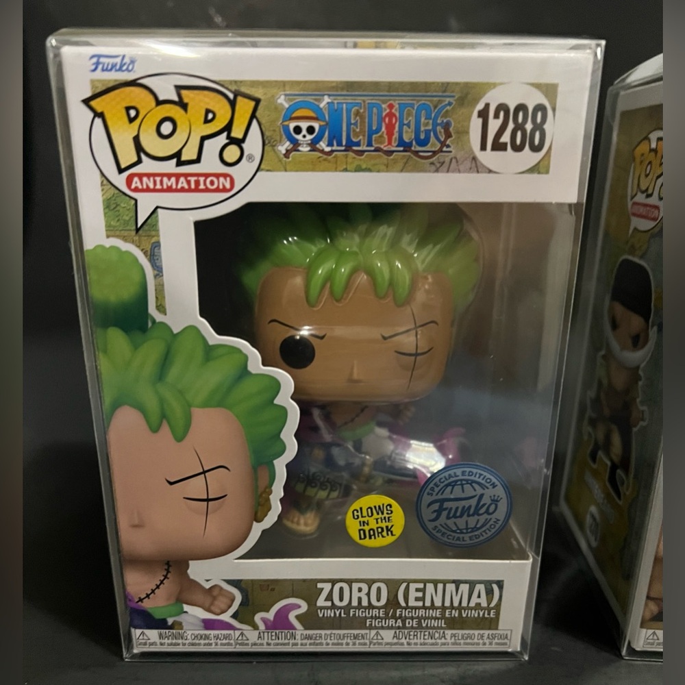 Funko Pop Animation One Piece 2pc Lot Zoro #1270 & Whitebeard # 1288 - Picture 2 of 8